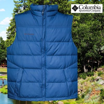 画像1: コロンビア ダウン ベスト（カーボンブルー）M/Columbia Down Vest(Carbon)