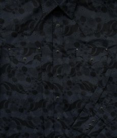 画像2: パンハンドルスリム ウエスタンシャツ ブラック（長袖）L（身幅63cm）/Panhandle Slim Long Sleeve Western Shirt (2)