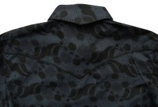 画像4: パンハンドルスリム ウエスタンシャツ ブラック（長袖）L（身幅63cm）/Panhandle Slim Long Sleeve Western Shirt (4)