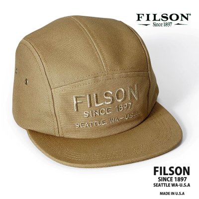 画像1: フィルソン 5パネル キャップ（ラギッドタン）/Filson 5-Panel Cap(Rugged Tan)