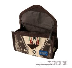 画像3: ペンドルトン コスメティックケース（カーキ）/Pendleton Cosmetic Case (Khaki) (3)