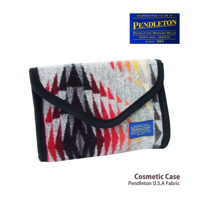 画像1: ペンドルトン コスメティックケース （グレー）/Pendleton Cosmetic Case (Grey)