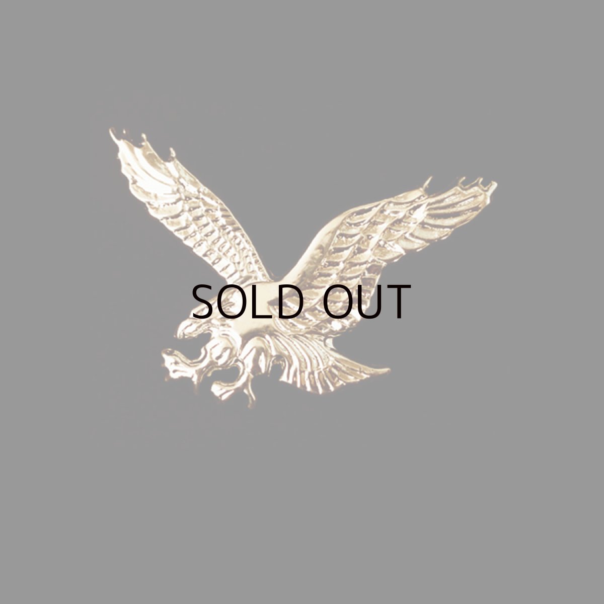 画像1: アメリカンイーグル ハット ピン（ゴールド）/American Eagle Hat Pin (1)