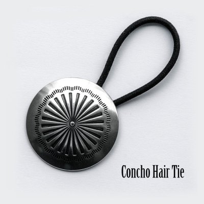 画像1: コンチョ ヘアーゴム&ループコンチョ（ボタン）/Concho Hair Tie