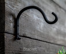 画像2: ハンギング ブラケット ブラック（カントリーガーデン・園芸用）/Bracket(Black) (2)