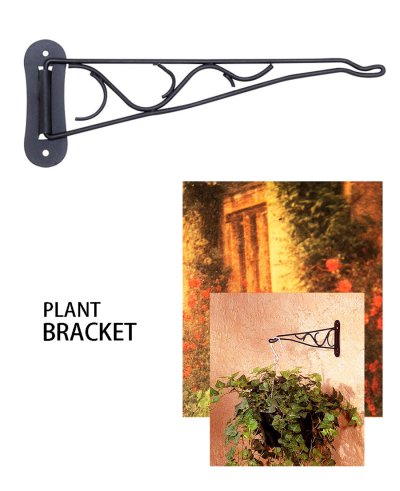 画像1: プラント ブラケット ブラック（カントリーガーデン・園芸用）/Plant Bracket(Black)