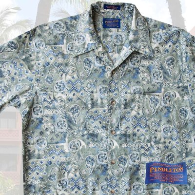 画像1: ペンドルトン ハワイアンスタイル 半袖シャツ/Pendleton Shortsleeve Shirt