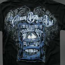 画像1: オールマンブラザーズバンド フィルモアイースト 半袖Tシャツ（ブラック）/T-shirt (1)