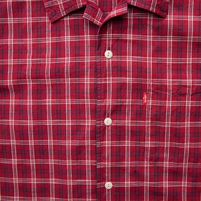 画像3: リーバイス 半袖 シャツ（レッド・ネイビー・ホワイト）/Levi's Plaid Shortsleeve Shirt