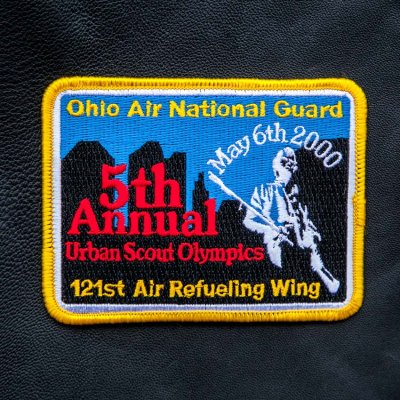 画像1: 刺繍 ワッペン オハイオ 空軍州兵/Patch Ohio Air National Guard