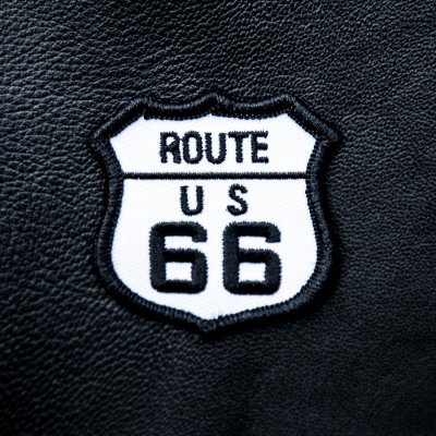 画像1: US ルート66 刺繍 ワッペン スモール/Patch U.S. Route 66