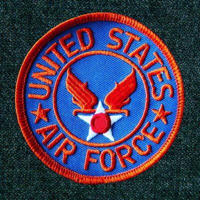 画像1: ワッペン USAF UNITED STATES★AIR FORCE/Patch