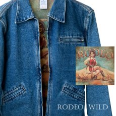 画像1: カウガール デニム ジャケット（レディース）S/Cowgirl Denim Jacket(Women's) (1)