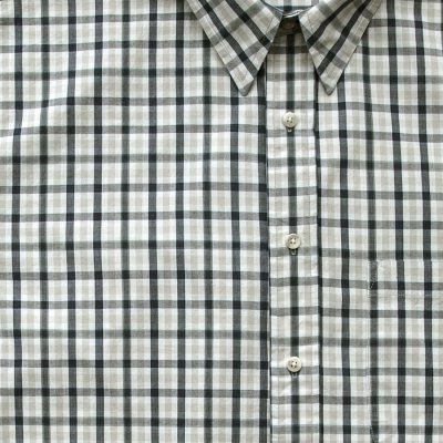 画像3: ペンドルトン 半袖 コットン シャツ（ネイビー・ベージュ・ライトグレー）/Pendleton Plaid Shortsleeve Shirt(Navy/Beige/Light Grey)