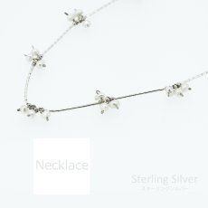 画像1: リキッド シルバー・スターリングシルバー ネックレス/Liquid Silver Necklace (1)