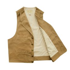 画像4: スカリー キャンバス ベスト（ブラウン）/Scully Canvas Vest (Brown) (4)