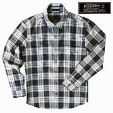 画像1: ペンドルトン サーペンドルトン 細身仕様・トーマス・ケイ ジャスパー ウールシャツ（ブラック・タン）/Pendleton Thomas Kay Jasper Shirt (1)