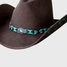 画像4: ブルハイド ウール ハット ナチュラル ビューティー（ブラウン）/Bullhide Wool Hat Natural Beauty Chocolate (4)