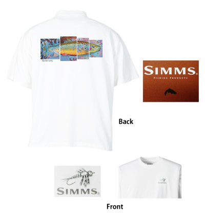 画像1: シムス フィッシング 半袖 Tシャツ L/Simms T-shirt　