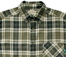 画像2: ウールリッチ フランネル シャツ グリーン（長袖）/Woolrich Long Sleeve Flannel Shirt(Green) (2)