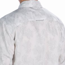 画像3: パンハンドルスリム リバースプリント ウエスタンシャツ ホワイト（長袖）/Panhandle Slim Long Sleeve Western Shirt (3)