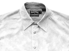 画像5: パンハンドルスリム リバースプリント ウエスタンシャツ ホワイト（長袖）/Panhandle Slim Long Sleeve Western Shirt (5)