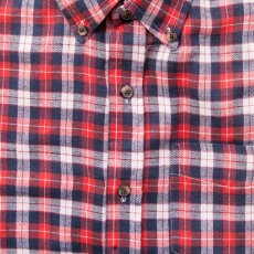 画像2: ダコタ グリズリー フランネル シャツ レッド・ネイビー・ホワイト（長袖）M/Dakota Grizzly Long Sleeve Flannel Shirt(Red/Navy/White) (2)