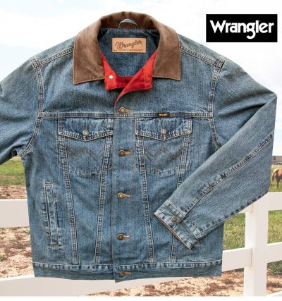 画像1: ラングラー ウエスタン デニム ジャケット/Wrangler Western Denim Jacket(Denim)