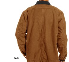 画像5: カーハート サンドストーン キルト フランネル ラインド マルチ ポケット ジャケット （J285ブラウン）M/Carhartt Quilted Flannel Lined Sandstone Multi Pocket Jacket(Brown) (5)