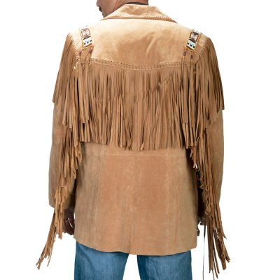 画像3: スカリー レザーフリンジ ウエスタン ジャケット（ブラウン）/Scully Western Leather Fringe Jacket