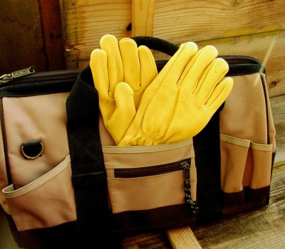 画像3: 鹿皮 手袋 アメリカンディアーレザー グローブ ナチュラルフィーリング パインイエロー（裏地つき）/ Genuine American Deer Leather Gloves