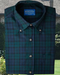 画像3: ペンドルトン サーペンドルトン ウールシャツ（ブラックウォッチタータン）/Pendleton Sir Pendleton Wool Shirt(Black Watch Tartan) (3)