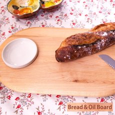 画像1: ブレッド＆オイルボード・カッティングボード（ナチュラル）/Bread＆Oil Wood Cutting Board(Natural) (1)