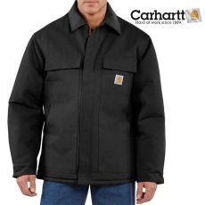 画像5: カーハート ダック トラディショナル コート アークティック キルト ラインド（カーハートブラウン）38/Carhartt Duck Traditional Coat Arctic Quilt Lined(Brown) (5)