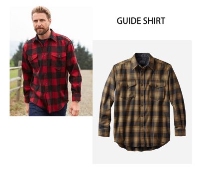 画像2: ペンドルトン ウール シャツ・ガイドシャツ（ブルー・ブラウン・グリーンプラッド）M/Pendleton Guide Shirt (Blue Brown Green Plaid)