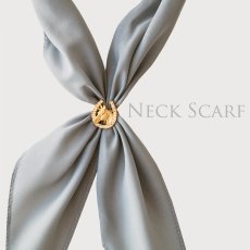 画像1: アメリカンカウボーイタイ ウエスタン ネックスカーフ（グレー）/Cowboy Tie/Western Neck Scarf(Gray) (1)