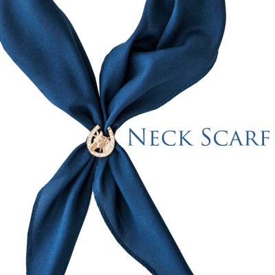 画像2: アメリカンカウボーイタイ ウエスタン ネックスカーフ（ネイビー）/Cowboy Tie/Western Neck Scarf(Navy)