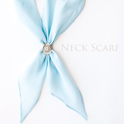 画像2: アメリカンカウボーイタイ ウエスタン ネックスカーフ（ライトブルー）/Cowboy Tie/Western Neck Scarf(Light Blue)