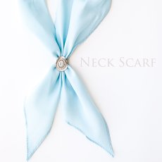 画像1: アメリカンカウボーイタイ ウエスタン ネックスカーフ（ライトブルー）/Cowboy Tie/Western Neck Scarf(Light Blue) (1)