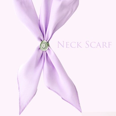 画像2: アメリカンカウボーイタイ ウエスタン ネックスカーフ（ライラック）/Cowboy Tie/Western Neck Scarf(Lilac)