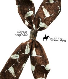 画像2: オースティン アクセント シルク ワイルドラグ（カウボーイ大判スカーフ）スカル/Austin Accent Inc.100% Silk Wild Rags(Skull) (2)