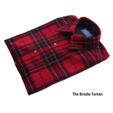 画像2: ペンドルトン ウール シャツ ロッジシャツ ブロディータータン/Pendleton Pure Virgin Wool Lodge Shirt Brodie Tartan (2)