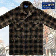 画像4: ペンドルトン ウール カントリーコート（グリーンxブラック）S/Pendleton Wool Coat(Green/Black) (4)
