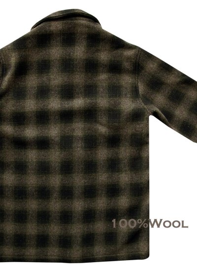 画像3: ペンドルトン ウール カントリーコート（グリーンxブラック）S/Pendleton Wool Coat(Green/Black)