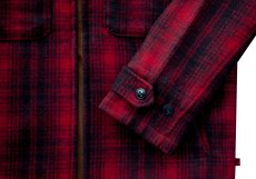 画像5: ウールリッチ ウール ジャケット（レッドxブラック）/Woolrich Wool Jacket(Red/Black) (5)