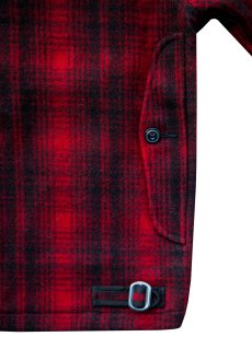 画像8: ウールリッチ ウール ジャケット（レッドxブラック）/Woolrich Wool Jacket(Red/Black) (8)