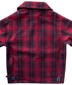 画像7: ウールリッチ ウール ジャケット（レッドxブラック）/Woolrich Wool Jacket(Red/Black) (7)