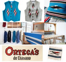 画像4: オルテガ チマヨ ショルダー トートバッグ 100%ウール手織り（フォレストグリーン）/CHIMAYO ORTEGA'S HAND WOVEN 100% ALL WOOL TOTE BAG（Forest Green) (4)