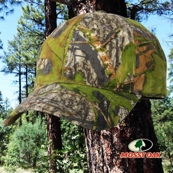 モッシーオーク ハンティング カモ キャップ/MOSSY OAK Hunting