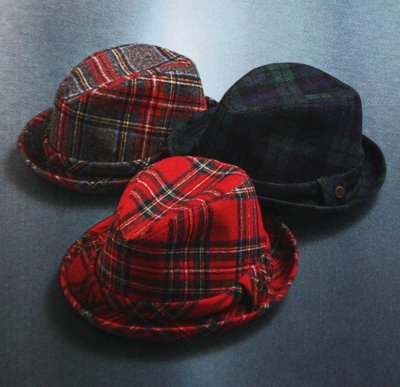 画像1: ペンドルトン バージン ウールハット（ブラック ウォッチ タータン）L/Pendleton Wool Hat Black Watch Tartan